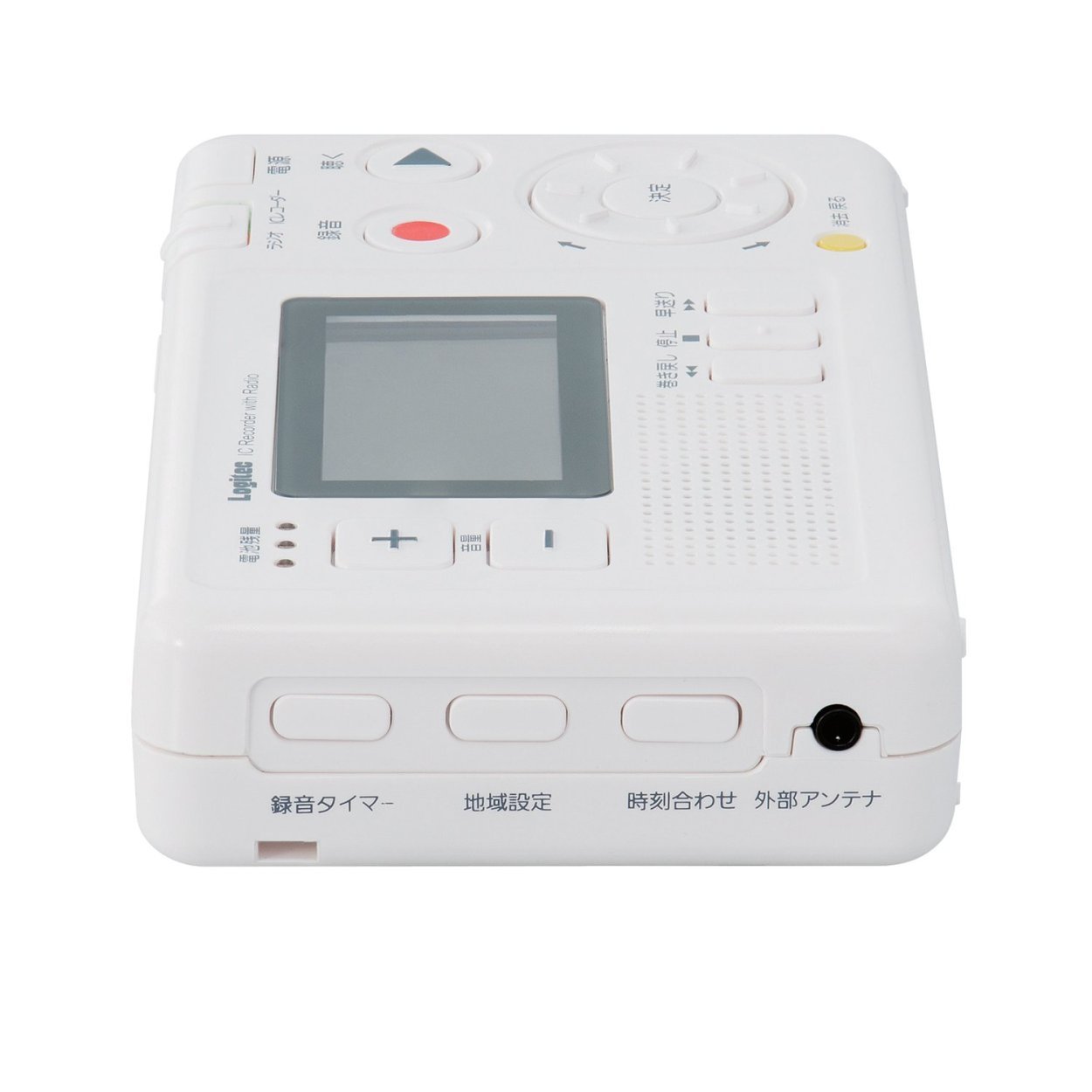 Amazon | Logitec かんたん ポータブルICラジオレコーダー AMFM対応